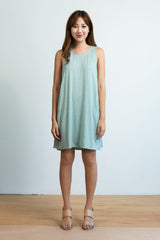 Rachel Panel Dress (Mint) - XS