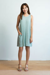 Rachel Panel Dress (Mint) - XS