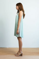 Rachel Panel Dress (Mint) - XS