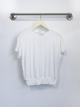 Luna Wrap Top (Ivory) - XS