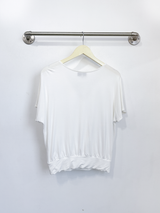 Luna Wrap Top (Ivory) - M