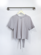 Carson Reversible Tie Top (Oxford Stripe) - XS