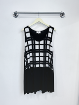 Kate Tennis Dress (Grid Print) - M/L