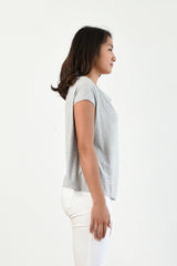 Brooke Top (Heather Grey) - S