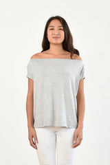 Brooke Top (Heather Grey) - S
