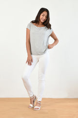 Brooke Top (Heather Grey) - S