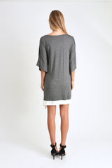 Lea Kaftan Dress (Charcoal) - XS/S
