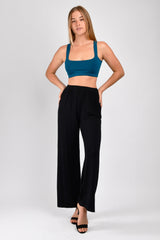 Hudson Reversible Bralette (Teal) - S