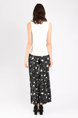 Parker High-Waist Pant (B/W Jigsaw) - L