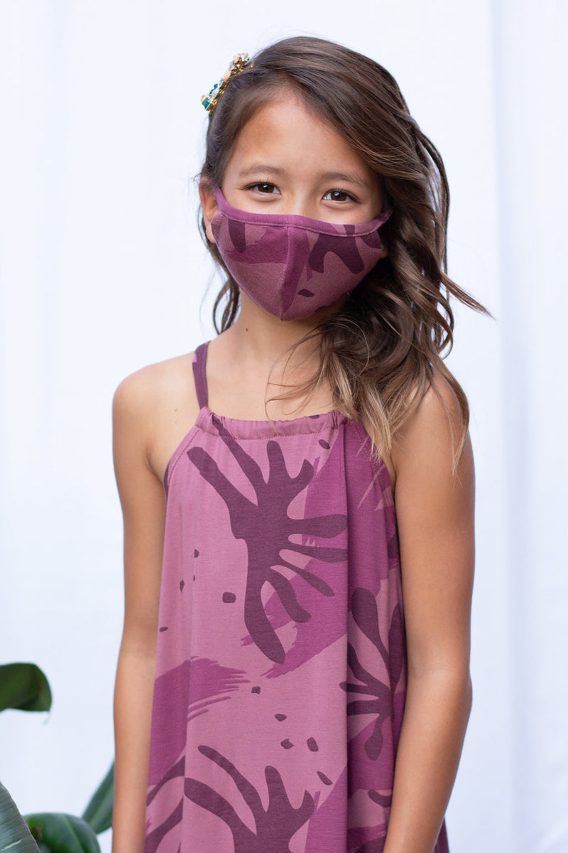 TT Keiki Knit Mask (Catalina Mauve)