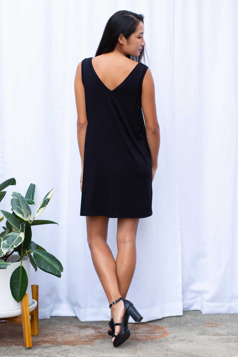 Kristie Tank Dress (Black)