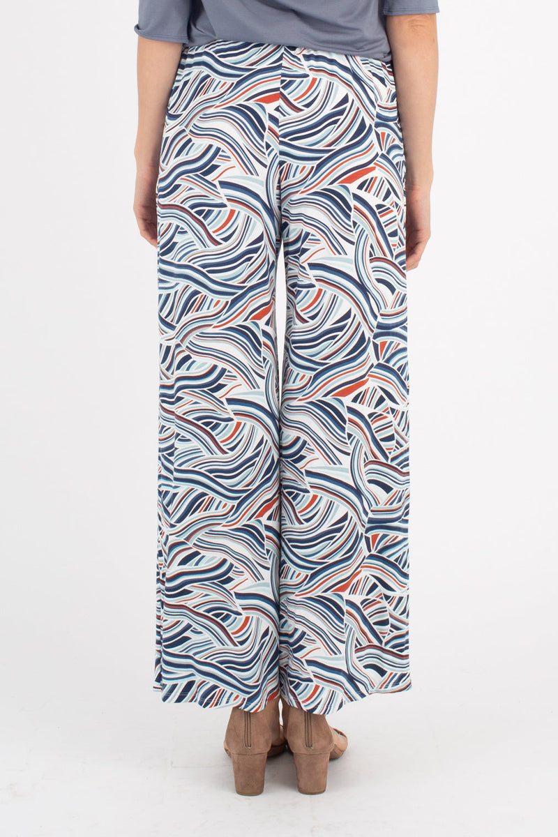 Parker High-Waist Pant (Rising Tides) - M