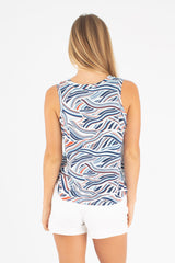 Nikki Tank Top (Rising Tides) - XS