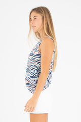 Nikki Tank Top (Rising Tides) - XS