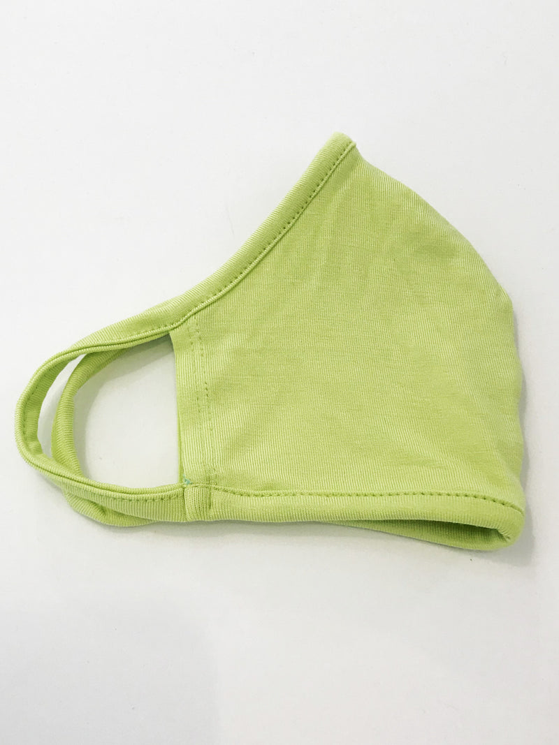 TT Adult Knit Mask (Chartreuse)