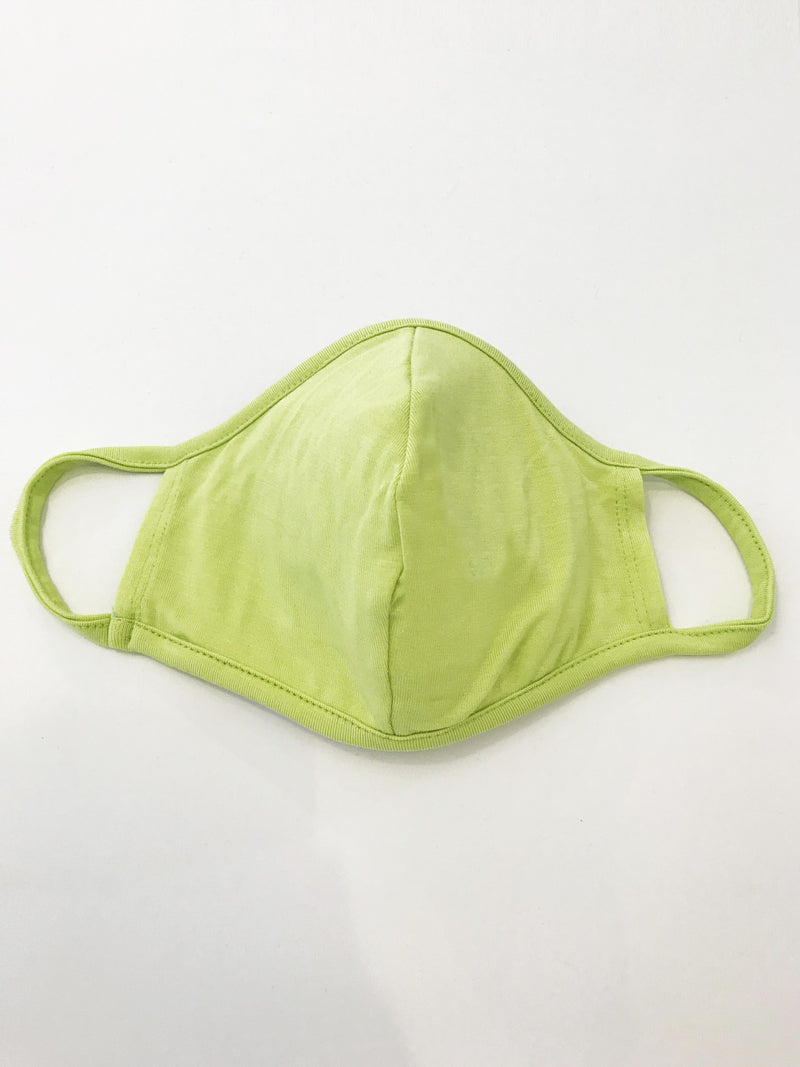TT Adult Knit Mask (Chartreuse)