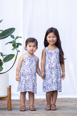Mini Avery Dress (Wandering Lavender)