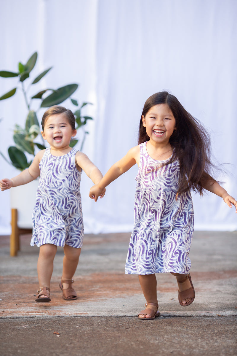 Mini Avery Dress (Wandering Lavender)
