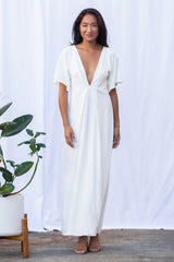 Kori Pleated Maxi (Ivory)
