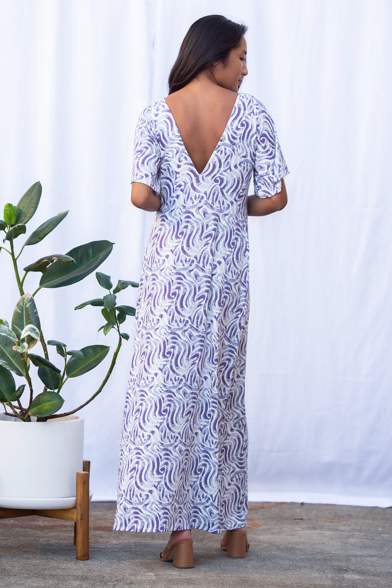 Kori Pleated Maxi (Wandering Lavender)