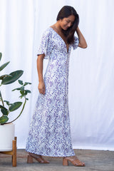 Kori Pleated Maxi (Wandering Lavender)