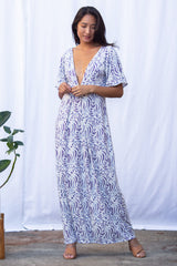 Kori Pleated Maxi (Wandering Lavender)