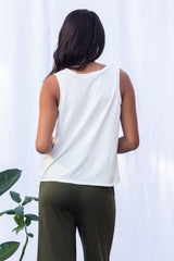 Nikki Tank Top (Ivory)