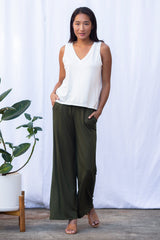 Nikki Tank Top (Ivory)