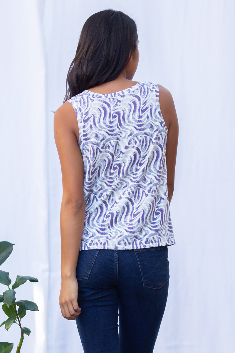 Nikki Tank Top (Wandering Lavender)