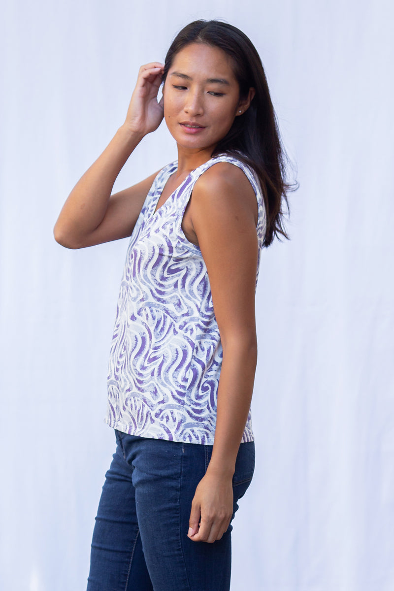Nikki Tank Top (Wandering Lavender)