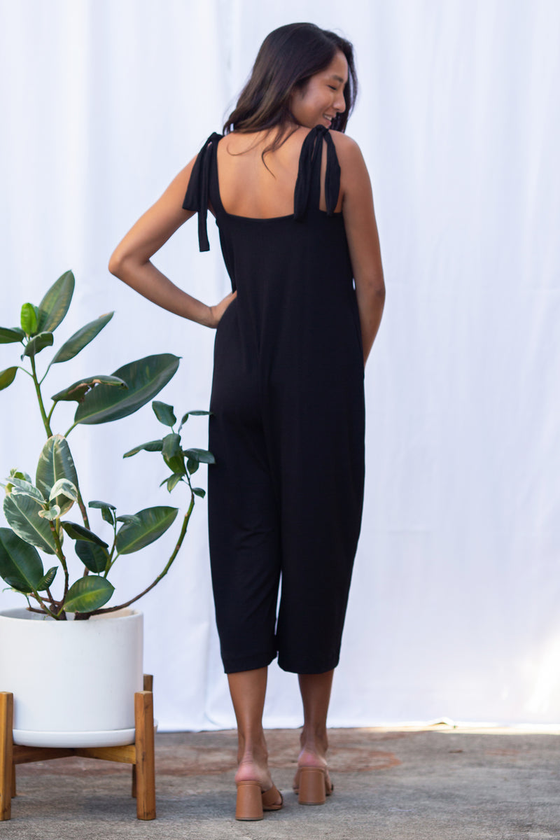 Paisley Jumpsuit (Black)