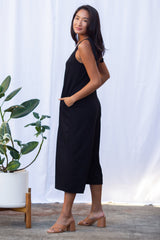 Paisley Jumpsuit (Black)