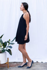 Audrey Slip Dress (Black)