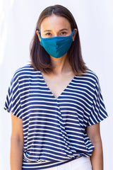 TT Adult Knit Mask (Ocean)
