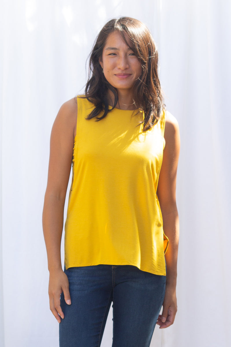 Courtney Layered Tank (Dandelion)
