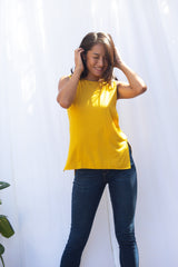 Courtney Layered Tank (Dandelion)