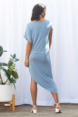 Lola Asymmetric Maxi (Sky Blue)