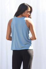 Michael Racer Tank Top (Sky Blue)