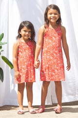 Mini Avery Dress (Wildflower Red)
