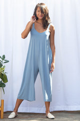 Paisley Jumpsuit (Sky Blue)