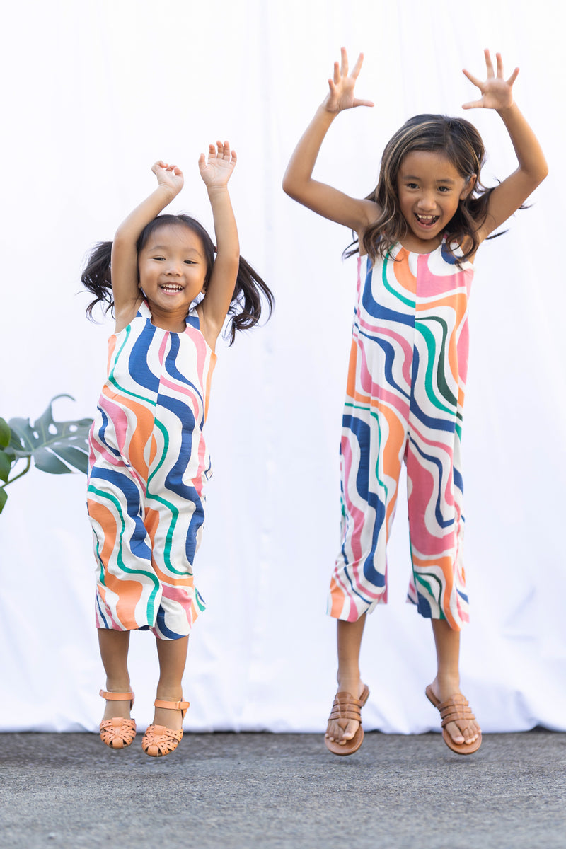 Mini Paisley Jumper (Retro Rainbow)