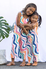 Mini Paisley Jumper (Retro Rainbow)