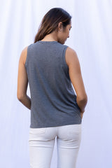 Chris Tank Top (Charcoal)