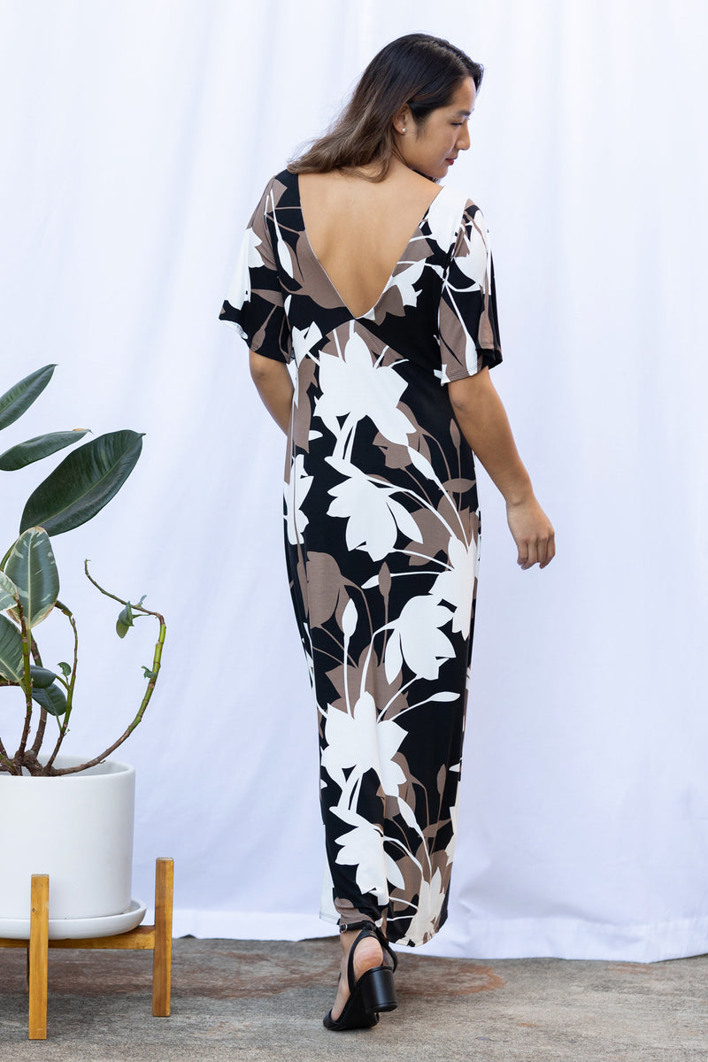 Kori Pleated Maxi (Orchid Shadow)
