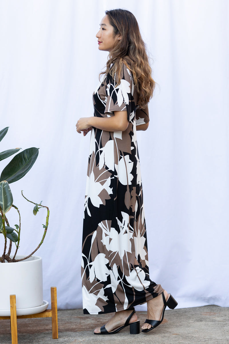 Kori Pleated Maxi (Orchid Shadow)