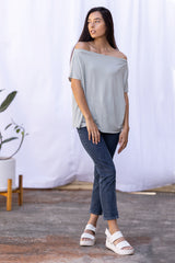 Brooke Top (Sage Stripe)