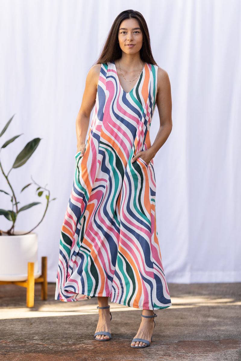 Elaine Maxi (Retro Rainbow)