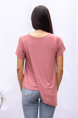 Gemma Asymmetrical Tunic (Desert Rose)