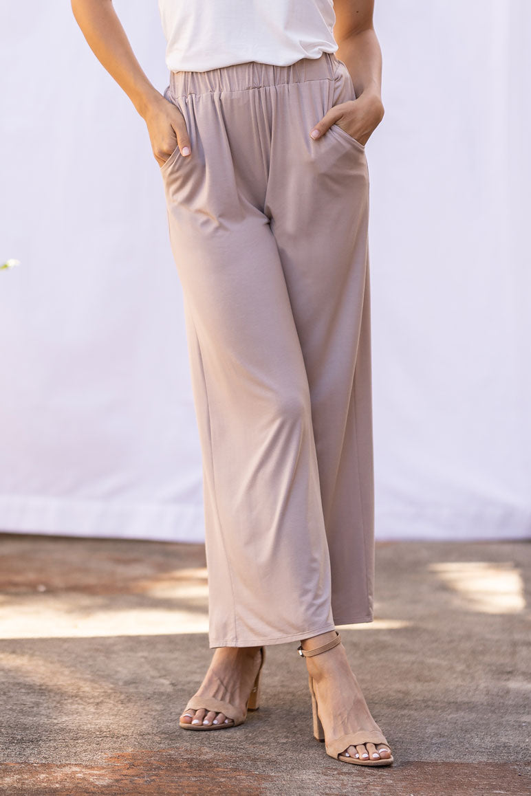 Parker High-Waist Pant (Cocoa)