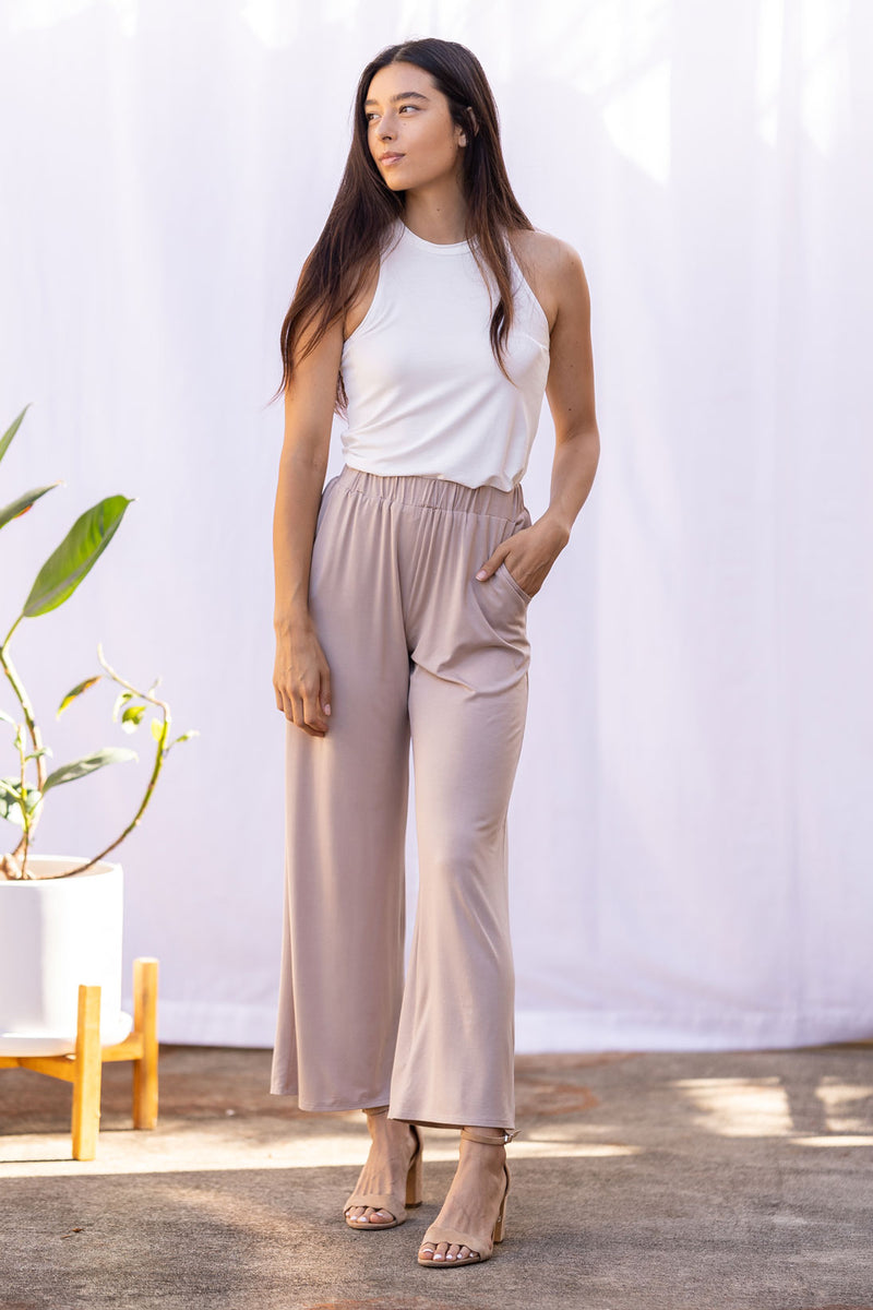 Parker High-Waist Pant (Cocoa)